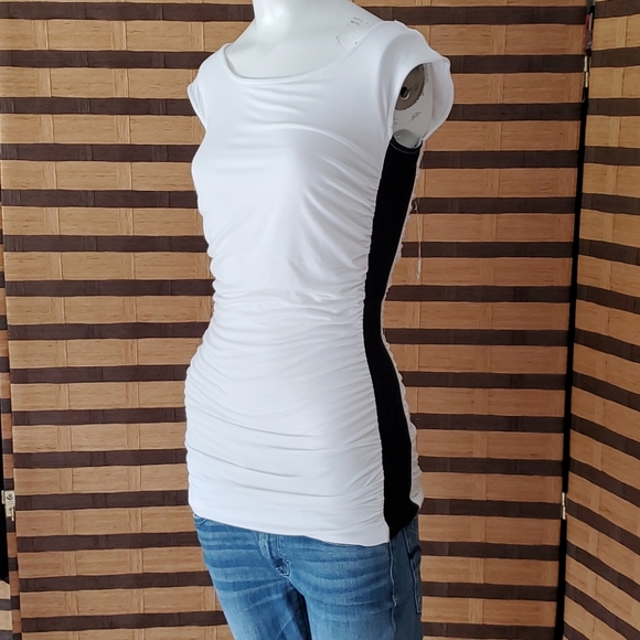 NWT!  INC ruched side tank top - Picture 2 of 8